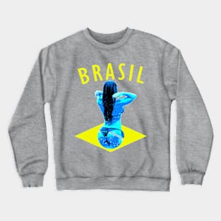 Brasil Bikini Flag Crewneck Sweatshirt